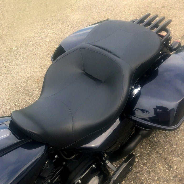 DURAFORCE Rider Passenger Seat For Harley Touring Road King Street Glide Road Glide 09-23