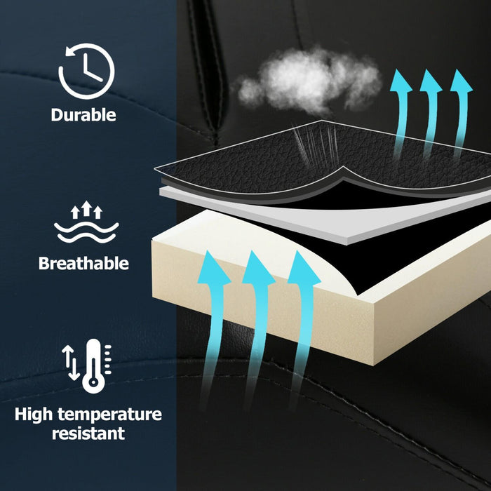 DURAFORCE Rider Passenger Seat For Harley Touring Road King Street Glide Road Glide 09-23