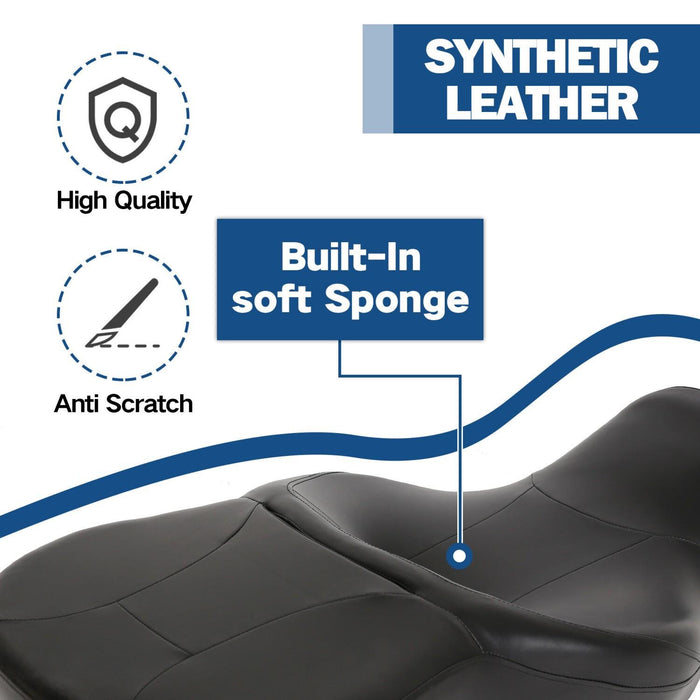 DURAFORCE Rider Passenger Seat For Harley Touring Road King Street Glide Road Glide 09-23