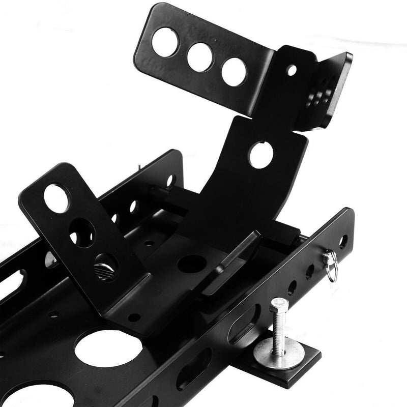DURAFORCE Dirt Bike Motorcycle Wheel Stop Chock Upright Stand w/ Mounting Kit Tire Rack
