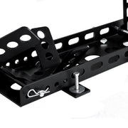 DURAFORCE Dirt Bike Motorcycle Wheel Stop Chock Upright Stand w/ Mounting Kit Tire Rack