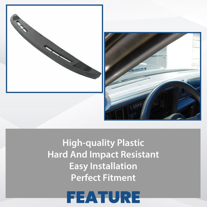 DURAFORCE For 1978-1987 Buick Regal Grand National Upper Dash Panel Replace 25520629 Gray