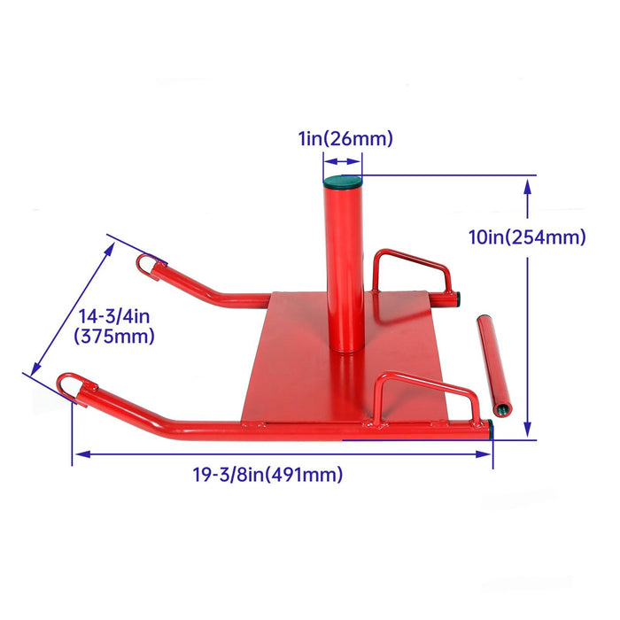 DURAFORCE Weight Sled Push Pull Heavy High Training Fitness HD Power Speed Sled w/Harness