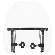 DURAFORCE 18"x16" Clear Windshield Windscreen For Suzuki Savage Intruder Volusia Boulevard