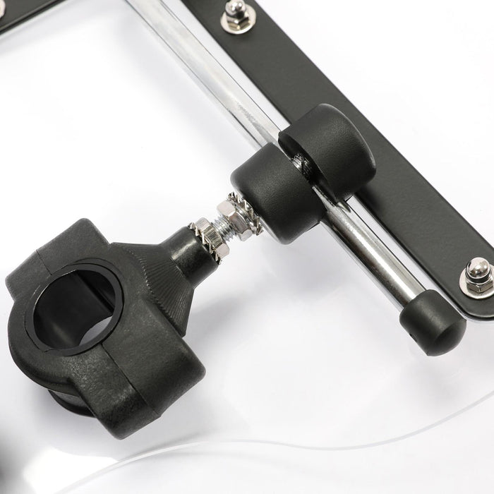 DURAFORCE 18"x16" Clear Windshield Windscreen For Suzuki Savage Intruder Volusia Boulevard