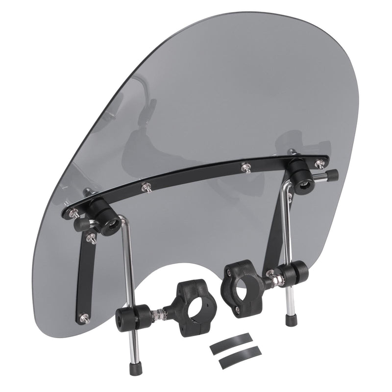 DURAFORCE Tinted Windshield For Honda Magna Shadow 600 750 1100 Spirit Sabre VT C2 18"x16"