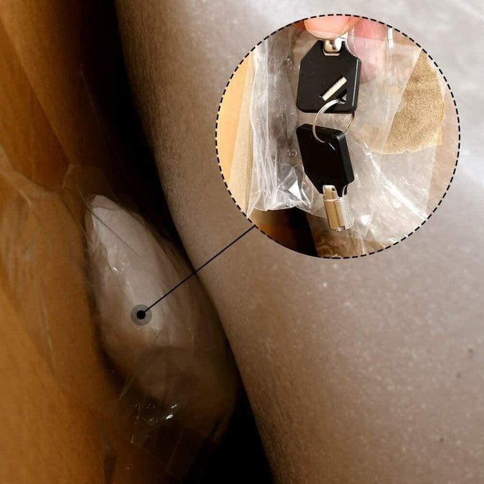 DURAFORCE Black Hard Saddle Bags Trunk Luggage Motorcycle For Harley Softail Yamaha XV SR