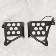 DURAFORCE Heel Guards Footrest For Yamaha Banshee YFZ350 Left + Right Nerf Bars 1987-2006