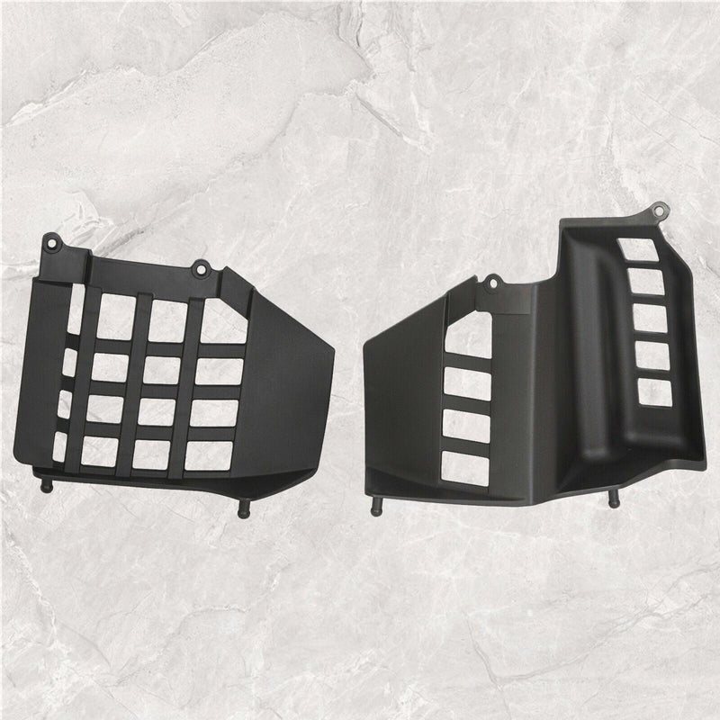 DURAFORCE Heel Guards Footrest For Yamaha Banshee YFZ350 Left + Right Nerf Bars 1987-2006