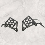 DURAFORCE Heel Guards Footrest For Yamaha Banshee YFZ350 Left + Right Nerf Bars 1987-2006