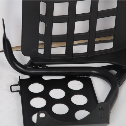 DURAFORCE Heel Guards Footrest For Yamaha Banshee YFZ350 Left + Right Nerf Bars 1987-2006