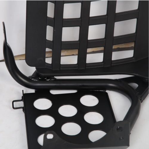 DURAFORCE Heel Guards Footrest For Yamaha Banshee YFZ350 Left + Right Nerf Bars 1987-2006