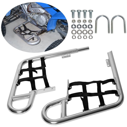 DURAFORCE For Honda TRX 250X 1987-88 TRX 300EX 300X 93-09 Aluminum Silver Nerf Bars
