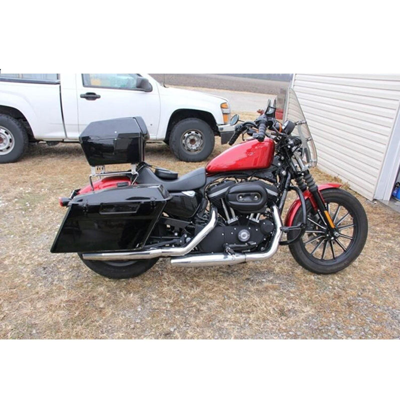 DURAFORCE Hard Saddlebag Conversion Brackets mount Kit For Harley Davidson Sportster 04-14