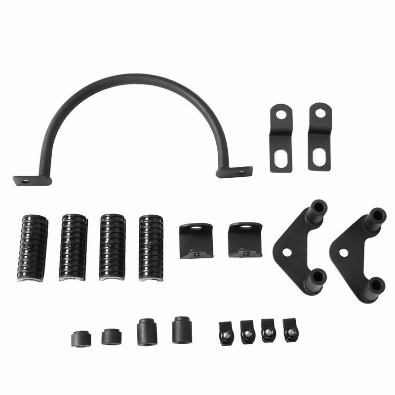 DURAFORCE Hard Saddlebag Conversion Brackets mount Kit For Harley Davidson Sportster 04-14
