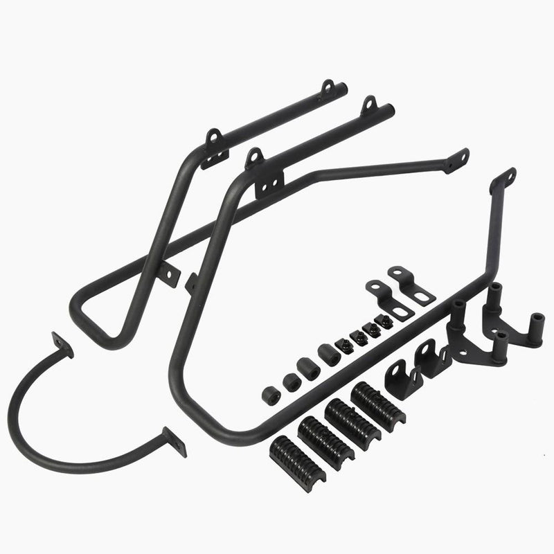 DURAFORCE Hard Saddlebag Conversion Brackets mount Kit For Harley Davidson Sportster 04-14