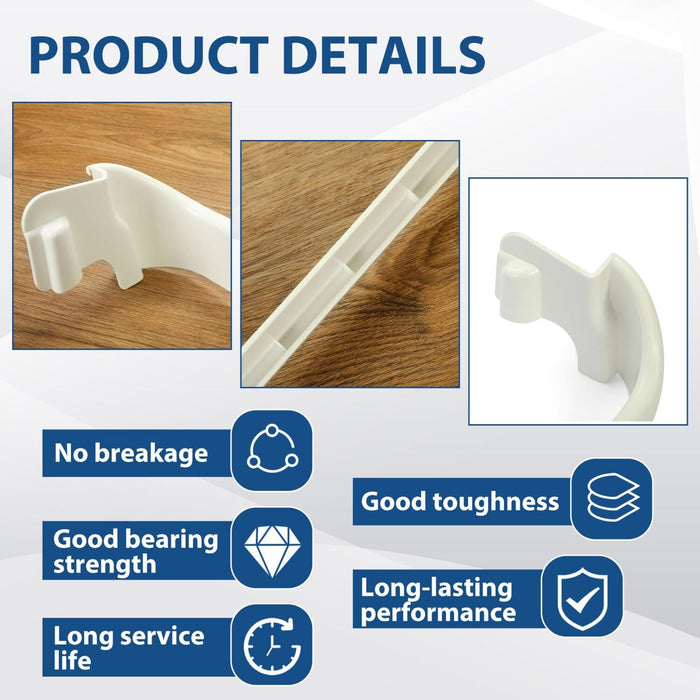 DURAFORCE For 240534901 Ref Door Shelf Rack Bar for Frigidaire AP3214630 PS734935