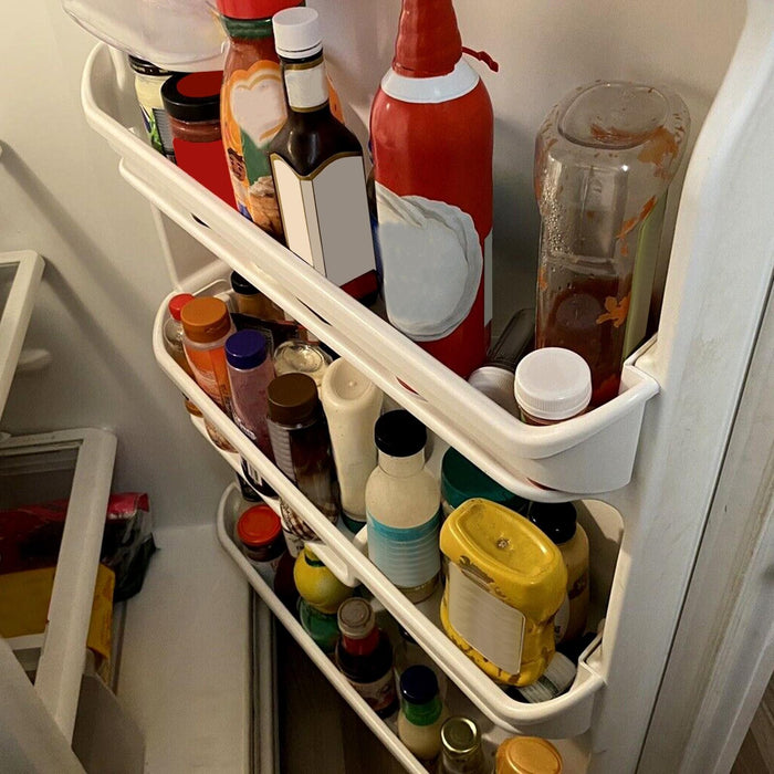 DURAFORCE For 240534901 Ref Door Shelf Rack Bar for Frigidaire AP3214630 PS734935