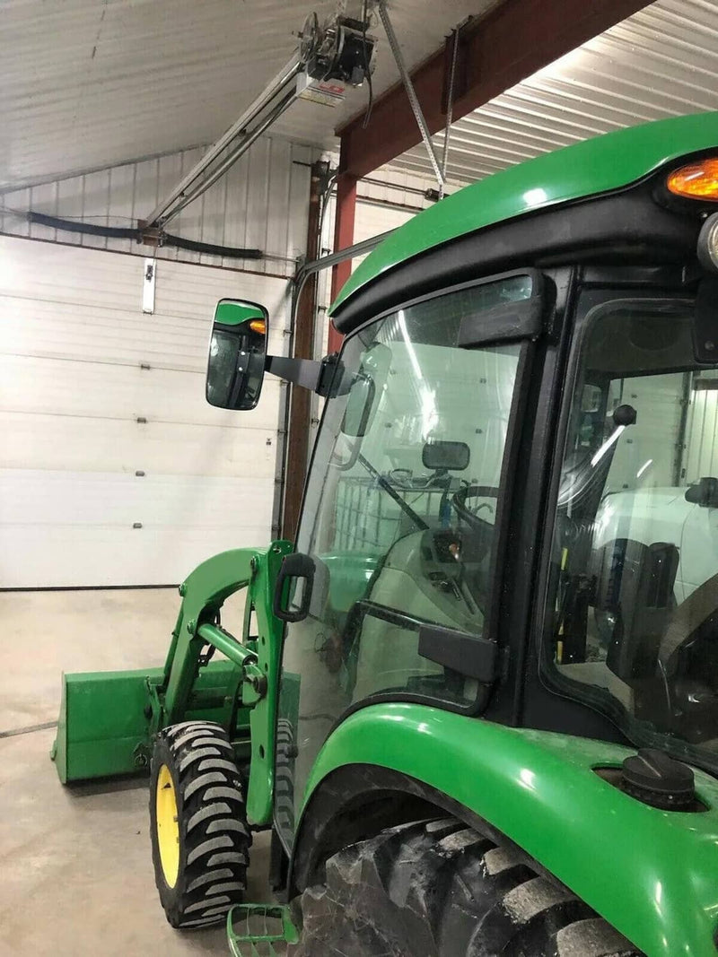 DURAFORCE Left & Right Rearview Value Mirrors For JOHN DEERE 5000 & 6000 Series #DM2455000