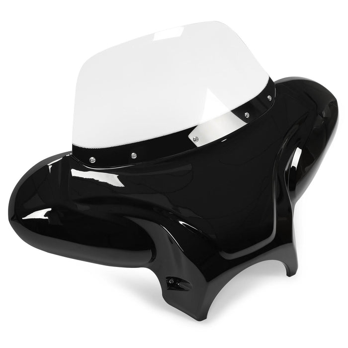 DURAFORCE For Harley Kawasaki Honda Motorcycle Universal Front Fairing Batwing Windshield