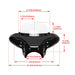 DURAFORCE For Harley Kawasaki Honda Motorcycle Universal Front Fairing Batwing Windshield