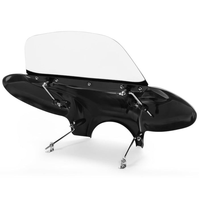 DURAFORCE For Harley Kawasaki Honda Motorcycle Universal Front Fairing Batwing Windshield