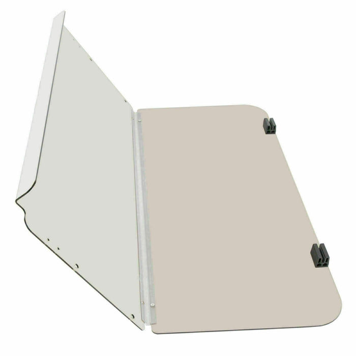 DURAFORCE For 1982-2000.5 Club Car DS Folding Smoke Tinted Golf Cart Windshield Windscreen