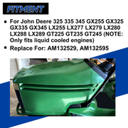 DURAFORCE Lower Upper Hood Kit For John Deere LX277 LX279 LX280 LX288 LX289 #AM132688