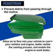 DURAFORCE Lower Upper Hood Kit For John Deere LX277 LX279 LX280 LX288 LX289 #AM132688