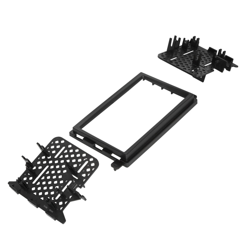 DURAFORCE Radio Stereo Double Din Dash Kit W/ harness For 2005-16 Ford F250/F350/F450/F550