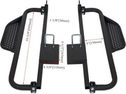 DURAFORCE Pair Heavy Duty Steel Nerf Bars / Running Boards For Club Car DS 1982-UP