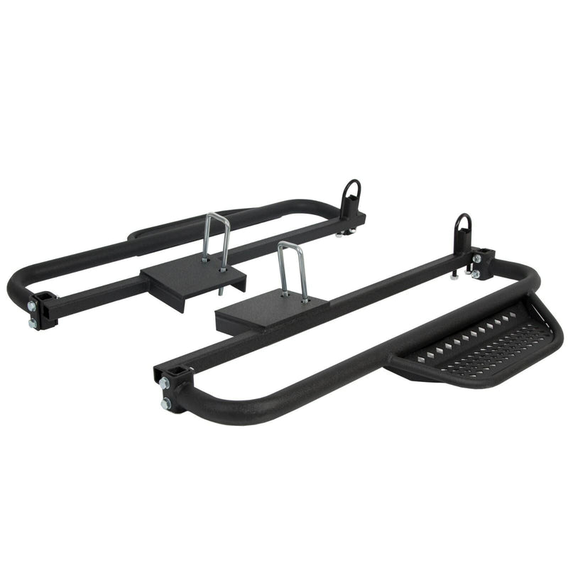 DURAFORCE Pair Heavy Duty Steel Nerf Bars / Running Boards For Club Car DS 1982-UP