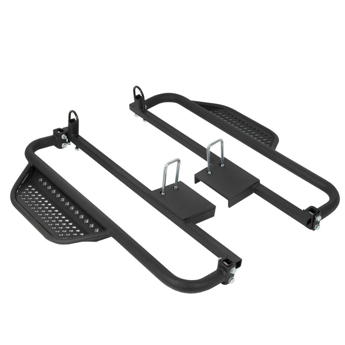 DURAFORCE Pair Heavy Duty Steel Nerf Bars / Running Boards For Club Car DS 1982-UP