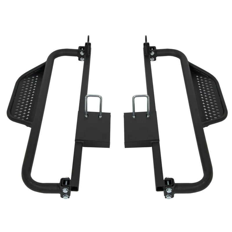 DURAFORCE Pair Heavy Duty Steel Nerf Bars / Running Boards For Club Car DS 1982-UP
