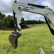 DURAFORCE Backhoe Thumb Excavator Universal Claw Tractor For Kubota Mahindra Attachment