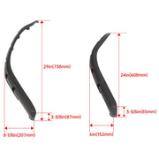 DURAFORCE For Yamaha G14,G16,G19,G20,G22 Models Golf Cart Fender Flares W/ Hardware