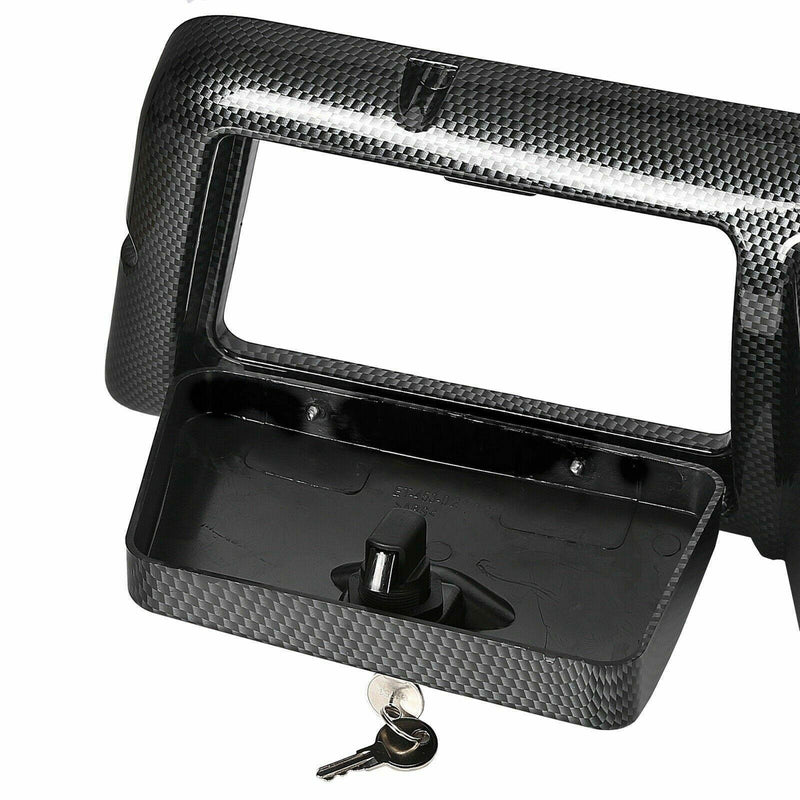 DURAFORCE For 1982-Up Club Car DS Golf Cart Carbon Style Dash DashBoard Cover Cup Holders