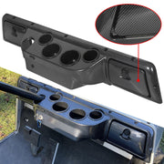 DURAFORCE For 1982-Up Club Car DS Golf Cart Carbon Style Dash DashBoard Cover Cup Holders