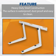 DURAFORCE 352lbs Mini Split Wall Mounting Bracket Air conditioner Ductless Heat Pump