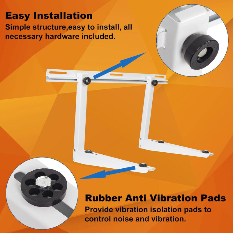 DURAFORCE 352lbs Mini Split Wall Mounting Bracket Air conditioner Ductless Heat Pump