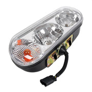 DURAFORCE Universal Snow Plow Light Headlight Kit Halogen For Boss Western Meyer Blizzard