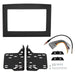 DURAFORCE Radio Double Din Install Dash Stereo Kit For Dodge Ram 1500 2500 06 07 08 09 10