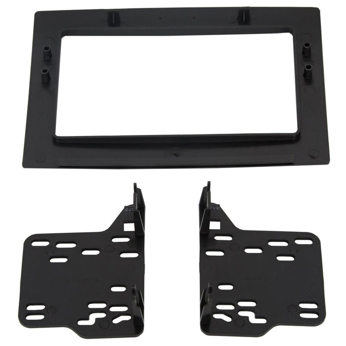 DURAFORCE Radio Double Din Install Dash Stereo Kit For Dodge Ram 1500 2500 06 07 08 09 10