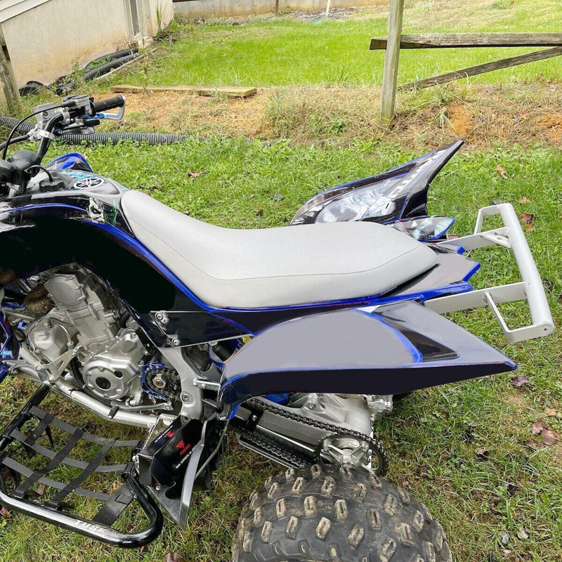 DURAFORCE Rear Aluminum Wide Grab Bar Bumper For Yamaha 2006-2024 Raptor 700 700R YFM700