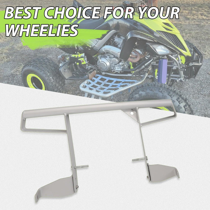 DURAFORCE Rear Aluminum Wide Grab Bar Bumper For Yamaha 2006-2024 Raptor 700 700R YFM700