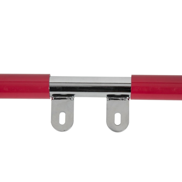 DURAFORCE For YAMAHA WARRIOR 350 YFM350X 1987-2004 Red Nerf Bars w/ Nets Aluminum