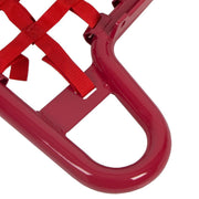 DURAFORCE For YAMAHA WARRIOR 350 YFM350X 1987-2004 Red Nerf Bars w/ Nets Aluminum
