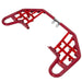 DURAFORCE For YAMAHA WARRIOR 350 YFM350X 1987-2004 Red Nerf Bars w/ Nets Aluminum