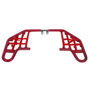 DURAFORCE For YAMAHA WARRIOR 350 YFM350X 1987-2004 Red Nerf Bars w/ Nets Aluminum