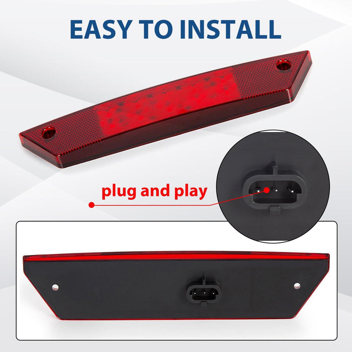 DURAFORCE Rear Brake Tail Light Left/Right For Polaris Ranger 500 800 700 900 2411099